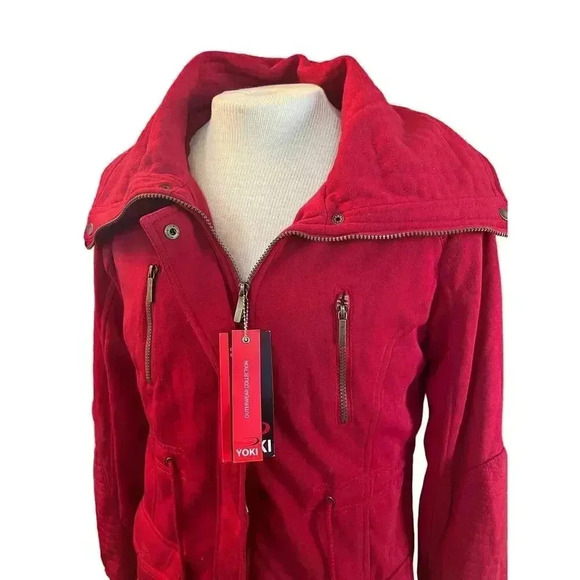 Yoki outdoor collection zip up cargo jacket size xl - Picture 3 of 6